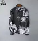 chemise versace vintage moins cher chemise versace hommes 2020 medusa logo 3xl noir